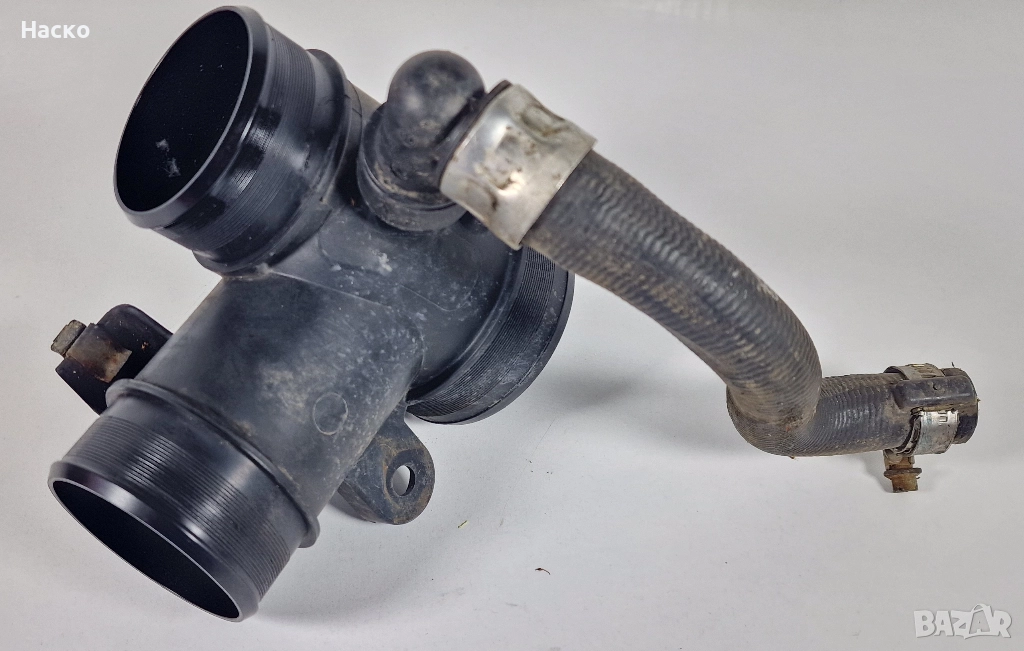 Тръба Тръби Въздух Турбо Фланец Ситроен Ц5 Citroen C5 Пежо 407 607 Peugeot 2.2 HDI 9682489380, снимка 1
