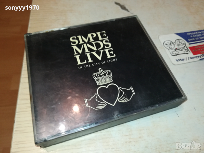 SIMPLE MINDS LIVE X2 CD 0703241053, снимка 1