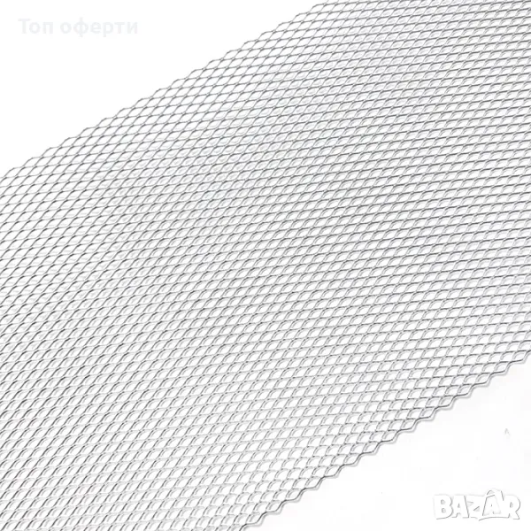 Мрежа 10402 Хром - 120 х 20см, снимка 1
