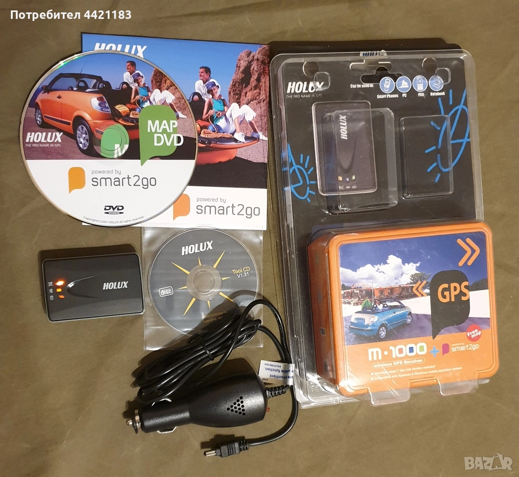 GPS Holux M1000, снимка 1