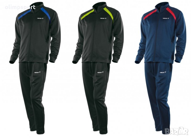 спортен екип Tibhar world нов Л  черно зелен ХЛ черно син ХХЛ синьо червен, снимка 1