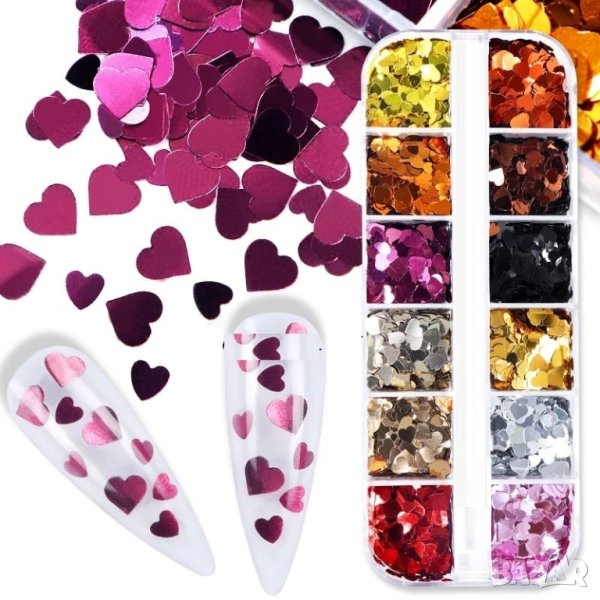 Палитра декорация сърце Т15, снимка 1