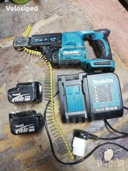 Автоматичен винтоверт за гипскартон Makita BFR 440 14.4 V, снимка 1
