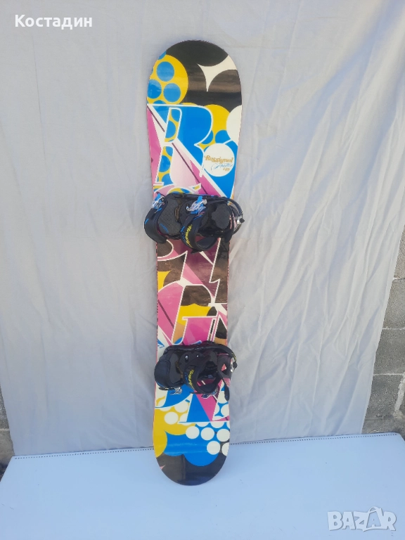 Сноуборд Rossignol Justice 149см. с автомати, снимка 1