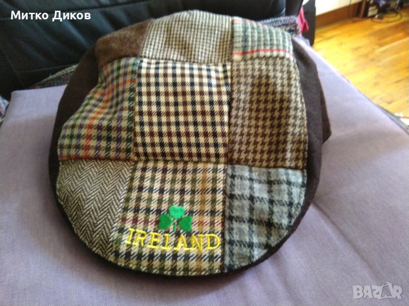 Вълнено кепе шапка Ирландия вълна №58-59 нова, снимка 1