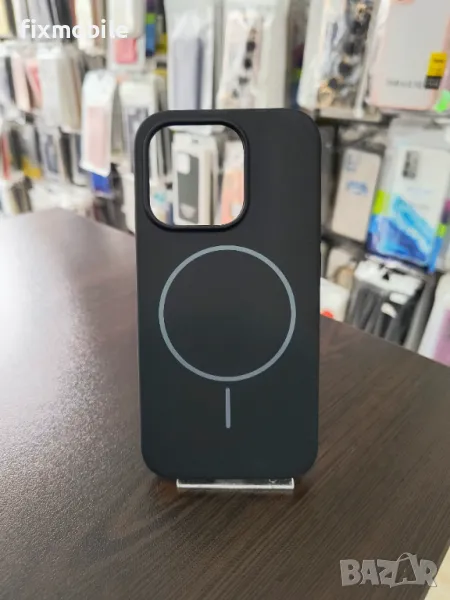 Apple iPhone 15 Pro Силиконов гръб/кейс Mag, снимка 1