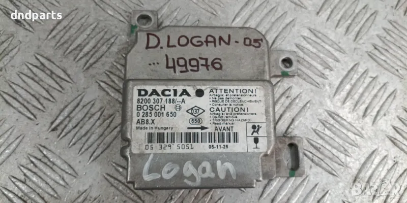 Airbag модул Dacia Logan 2005г.	, снимка 1