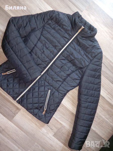 Черно пролетно-есенно яке, снимка 1