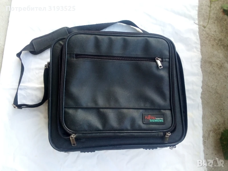 Кожена чанта за компютър, снимка 1