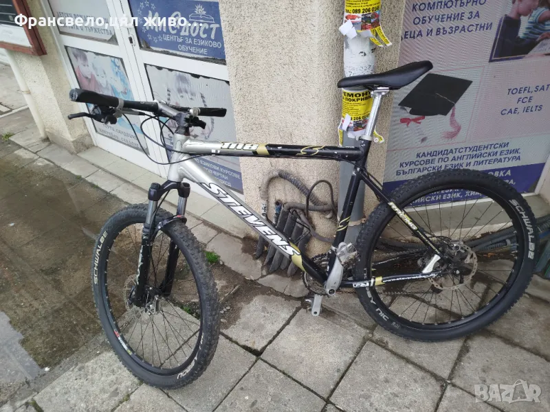 26 цола алуминиев велосипед колело хидравлични спирачки,27 скорости Shimano deore xt , снимка 1