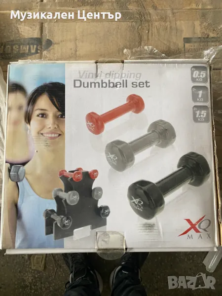 Комплект дъмбели X 0.5 кг 1.0 кг 1.5 кг , снимка 1