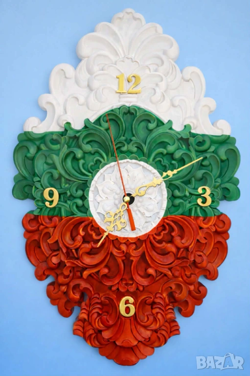 Часовник дърворезба България, снимка 1