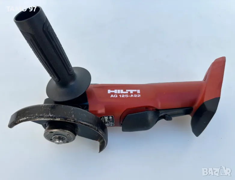 HiLTi AG 125-A22 - Безчетков акумулаторен ъглошлайф 22V 2022г., снимка 1
