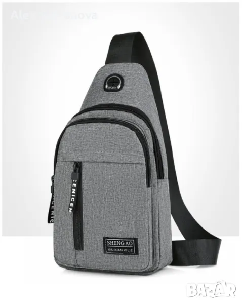 Мъжка спортна мултифункционална раница за спорт за едно рамо BAG109, снимка 1