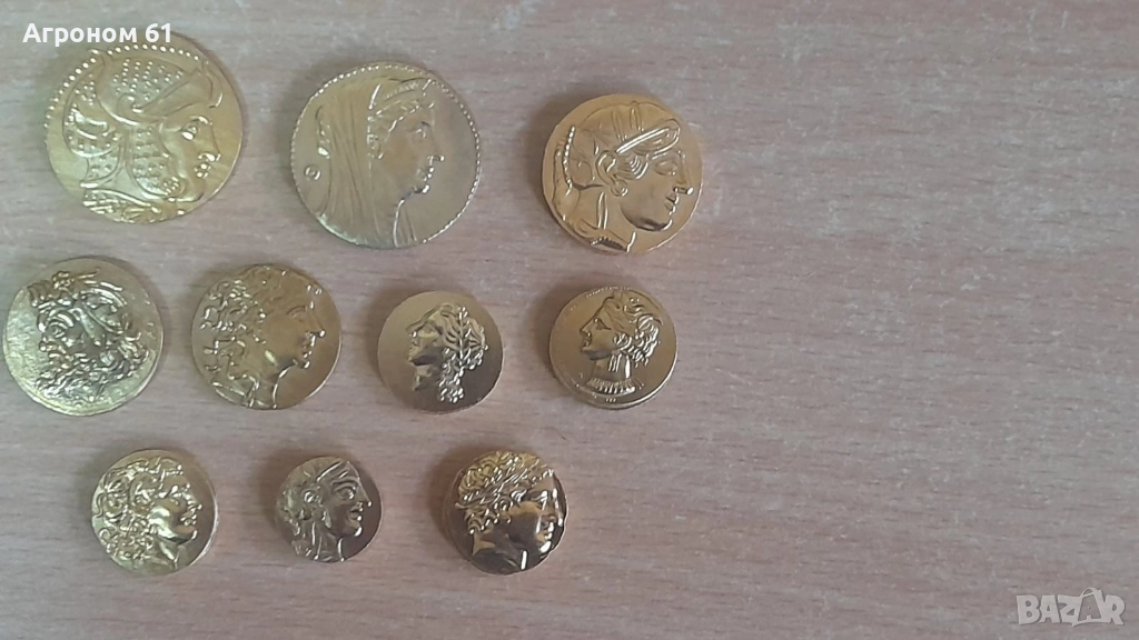Монети Римска империя и Древногръцки тетрадрахми - реплика , снимка 1