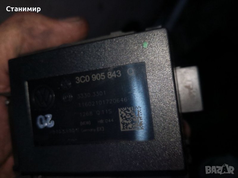  3C0 905 843 Q, Модул контактен ключ Фолксваген Пасат 2008г, снимка 1
