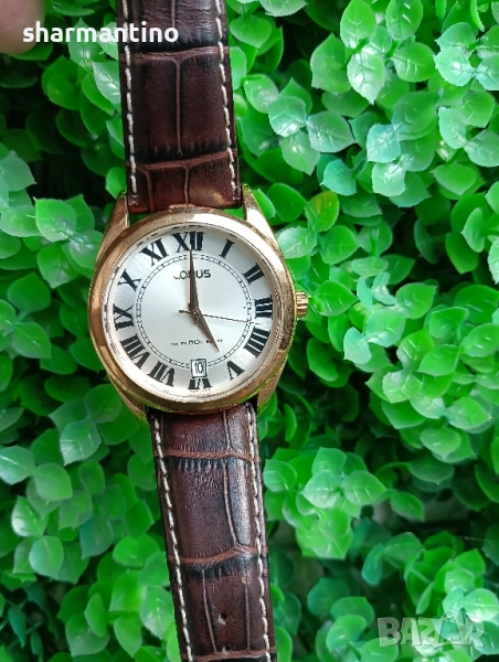 Lorus кварцов японски часовник със златен дизайн, снимка 1