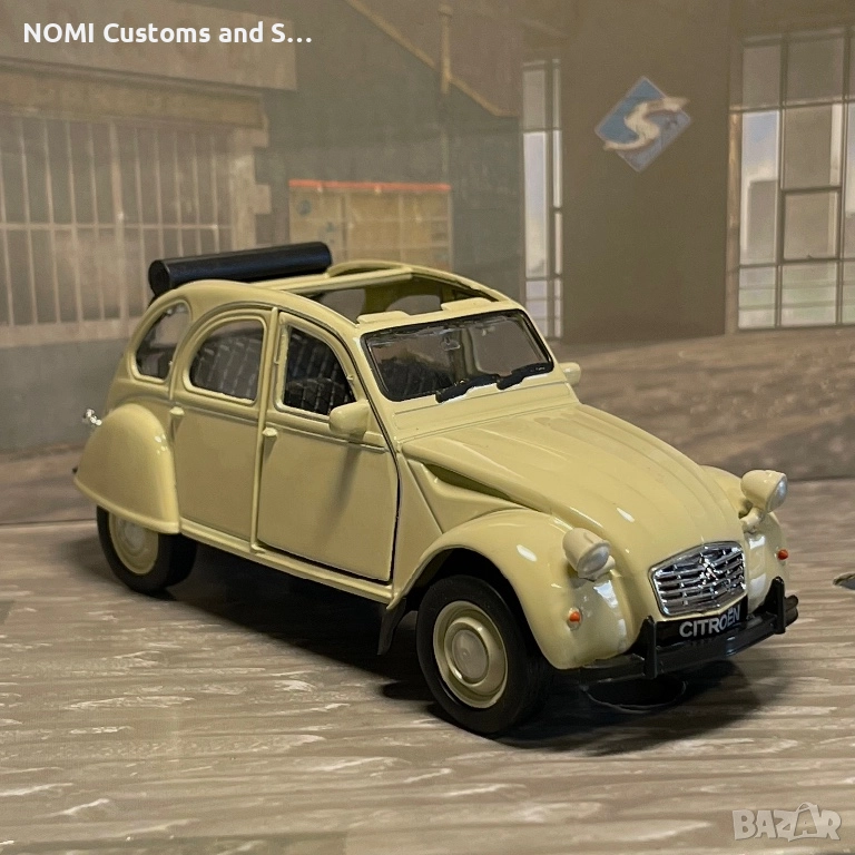 Citröen 2CV умален модел, снимка 1