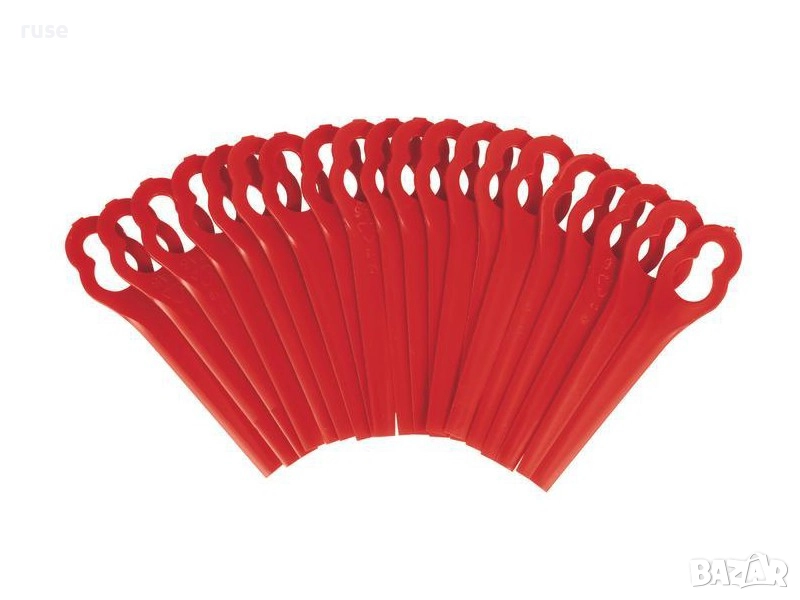 НОВИ! Пластмасов нож за тример за трева – комплект 20 броя, снимка 1