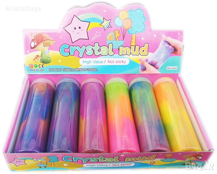 Слайм желе, дъга Crystal mug, снимка 1