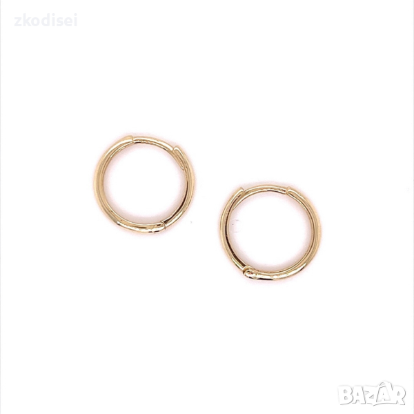 Златни обеци 2,0гр. 14кр. проба:585 модел:21959-5, снимка 1