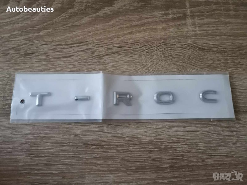 надпис Volkswagen T-Roc Фолксваген Т-Рок , снимка 1