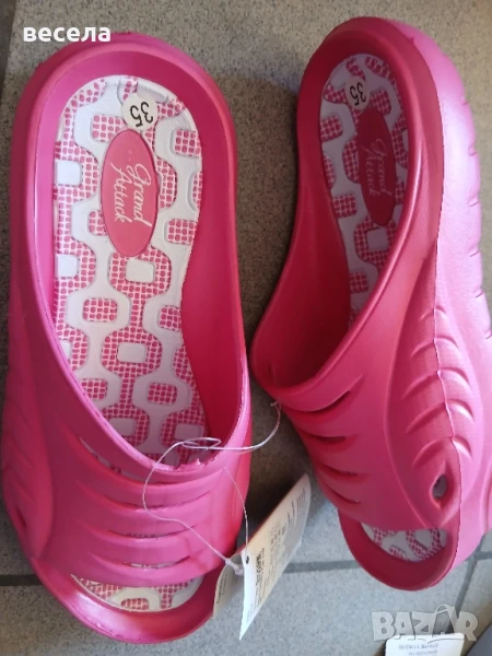 розови джапанки за момичета, снимка 1
