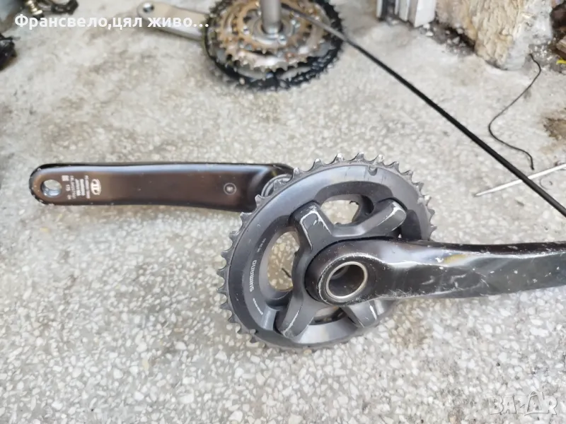 Курбел 11 скорости за велосипед колело Shimano fc m 8000, снимка 1