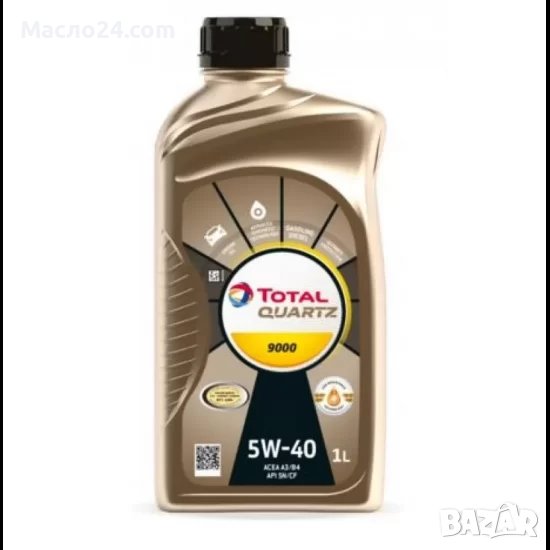 Двигателно масло Total Quartz 9000 5W40 1L, снимка 1