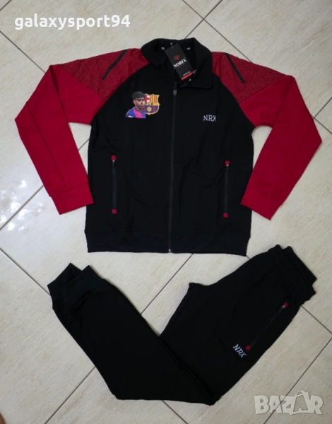 Анцуг Barcelona Ламин Ямал Червен New от 9 до 16г : 140 до 176см, снимка 1