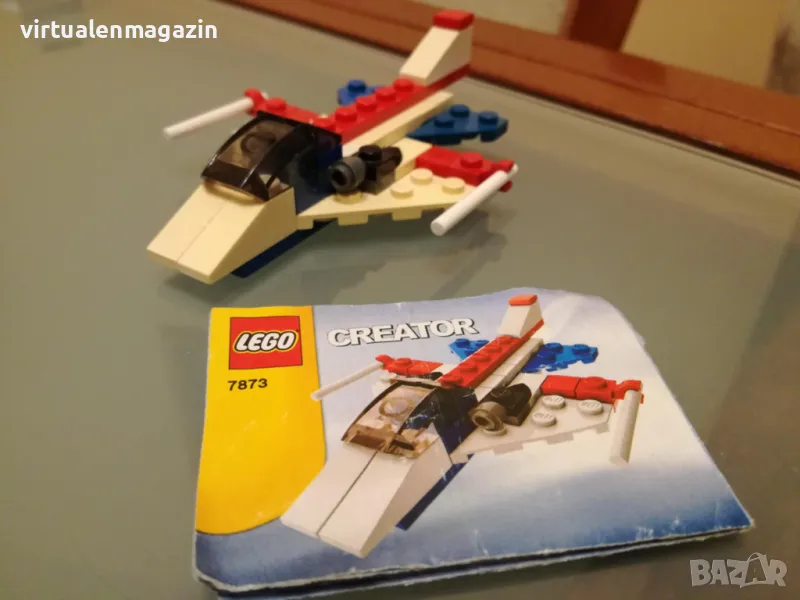 Конструктор Лего - модел LEGO Creator 7873 - Jet Plane polybag, снимка 1