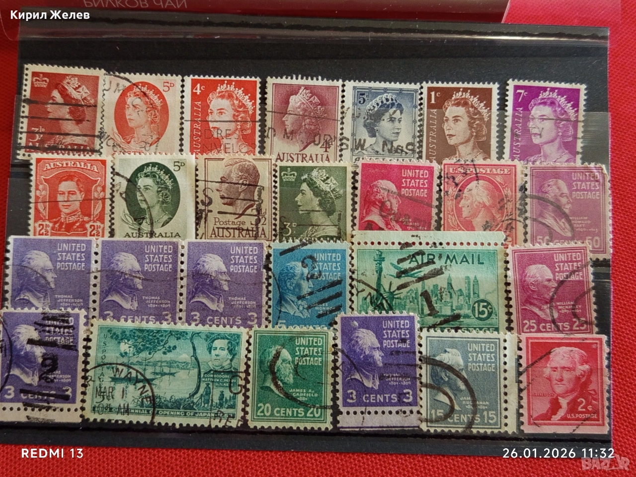 Стари пощенски марки от цял свят смесени СВЕТОВНИ ЛИДЕРИ за КОЛЕКЦИЯ 51938, снимка 1