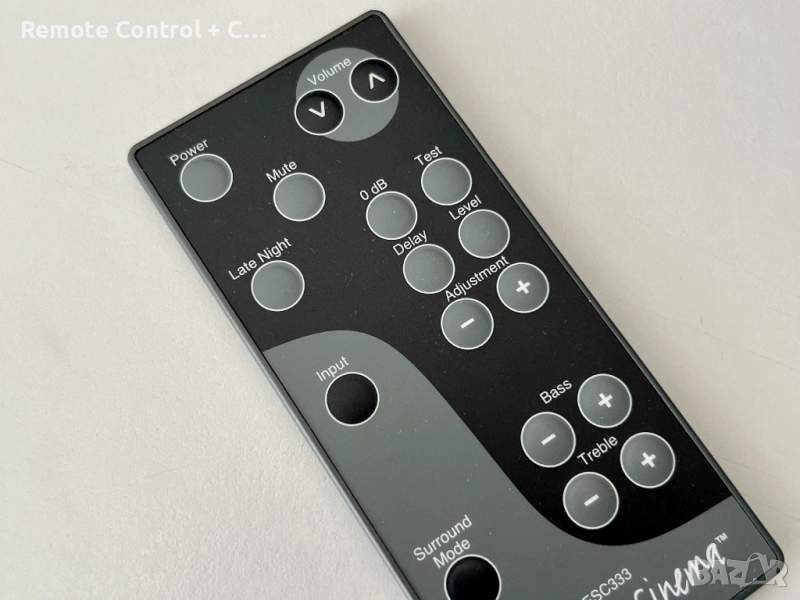 Дистанционно JBL ESC333 Simply Cinema (Speaker System), снимка 1