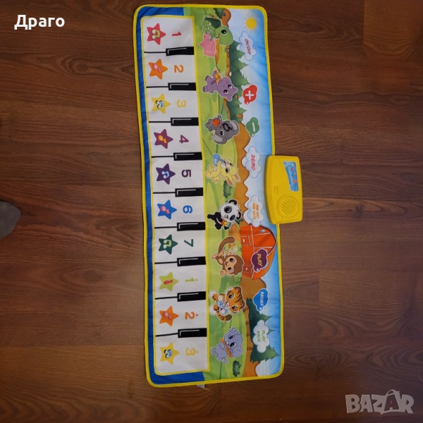 Детско пиано, свирене с крачета, снимка 1