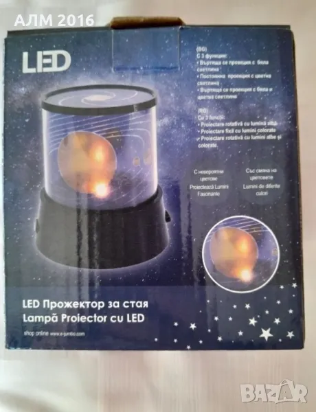 Лед прожектор за стая Космос планети, снимка 1