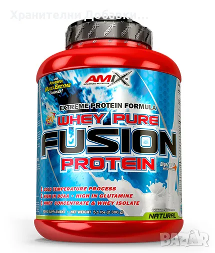 ТОП ПРОТЕИН - AMIX Whey Pure Fusion - Protein - 2.300кг., снимка 1