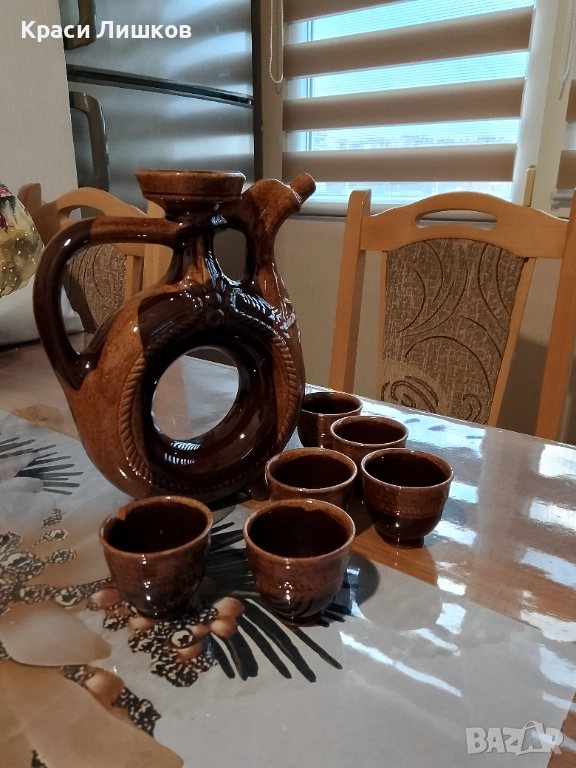 Глинени сервизи за ракия , снимка 1