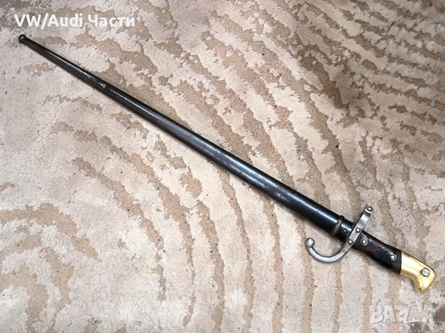 Френски щик нож ГРА Waffenfabrik Steyr гръцка поръчка , снимка 3 - Антикварни и старинни предмети - 53342500