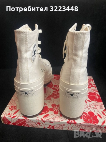 Високи кецове Converse, снимка 4 - Кецове - 52315988