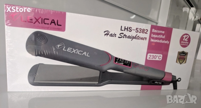 Преса за коса, титаниеви плочи, 230C, 65W, снимка 5 - Преси за коса - 52508368