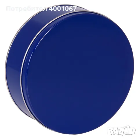 кръгла кутия с капак, снимка 1