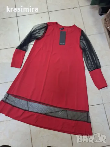 Нова рокля в червено , снимка 1