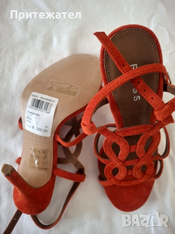 Ефектни дамски сандали марка Reiss, снимка 2 - Сандали - 52416806