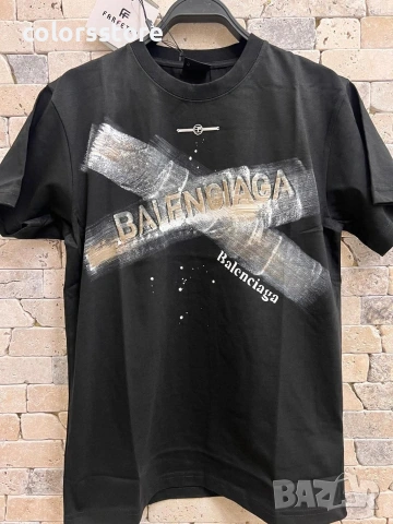 Мъжка тениска Balenciaga/IM37b /, снимка 2 - Тениски - 53443300