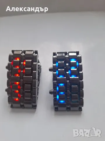 два мъжки метални часовника - 21см дължина