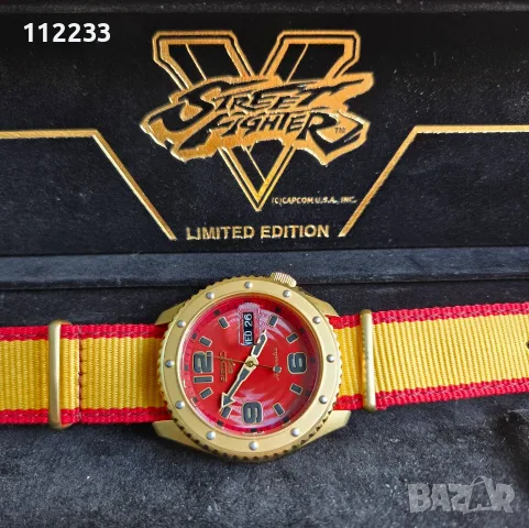 БАРТЕР Seiko x Street Fighter V Zangief Limited Edition