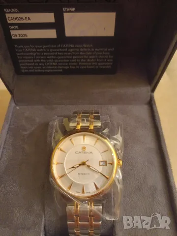 Швейцарски Автоматик Catena (29 камъка), снимка 9 - Мъжки - 56221320