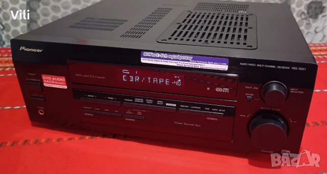 Pioneer-VSX-D511, снимка 9 - Ресийвъри, усилватели, смесителни пултове - 52206211