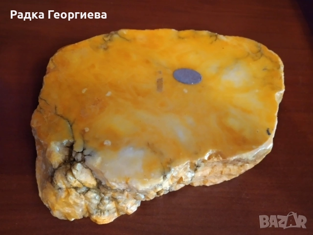 Ретро пепелник- естествен камък, снимка 2 - Антикварни и старинни предмети - 52103598