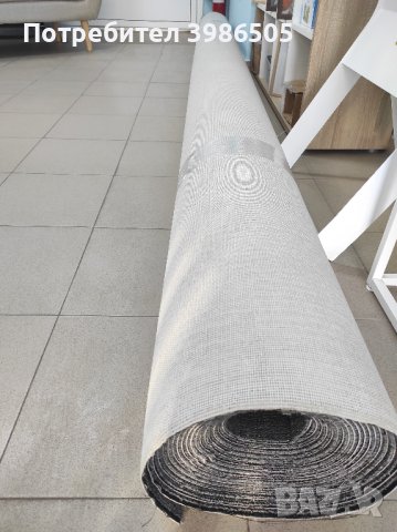 продавам чисто нов сив  мокет  Астра ширина 4 метра дължина 10 метра, снимка 1 - Мокети - 44261715